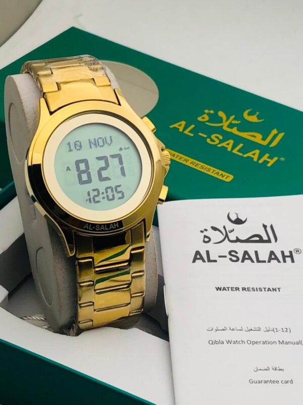 Al Salah Watch golden