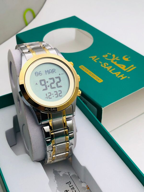 Al Salah Watch golden