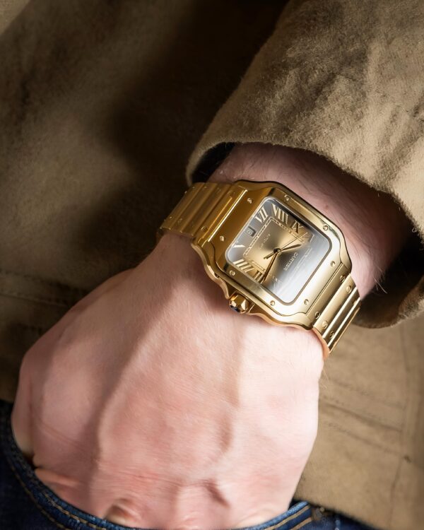 The Luxurious, Dynamic & Simple, what a classic watch is called. Cartier makes extremely elegant geometric designs for the wrists. ✅ - Image 3