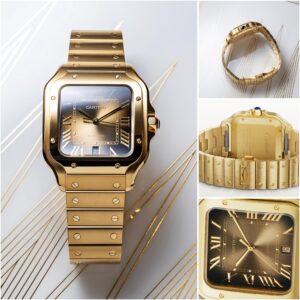 The Luxurious, Dynamic & Simple, what a classic watch is called. Cartier makes extremely elegant geometric designs for the wrists. ✅