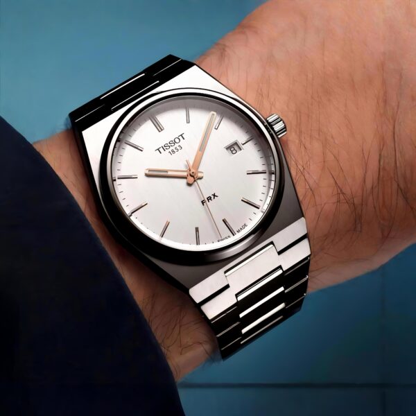 The Tissot PRX is a stylish and modern reinterpretation of a classic design making it a perfect blend of vintage aesthetics and contemporary craftsmanship. ✅ - Image 2