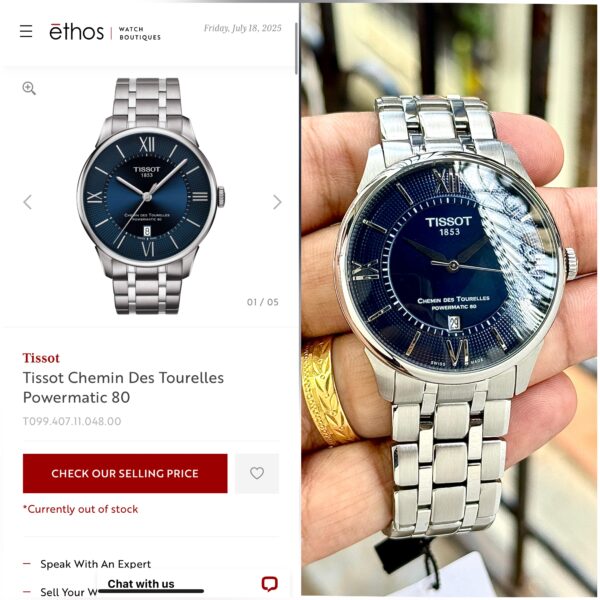 TISSOT CHEMIN DES TOURELLES – LUXURY SWISS PRECISION - Image 3