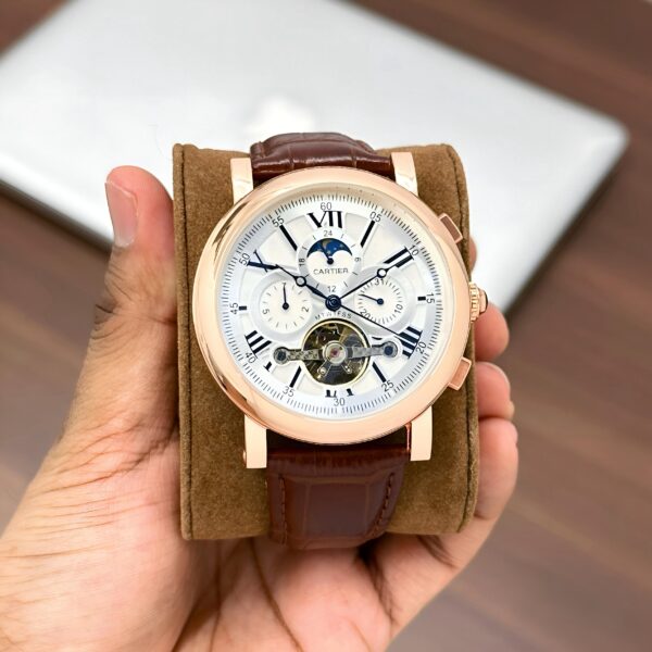 The Luxurious, Dynamic & Simple, what a classic watch is called. Cartier makes extremely elegant and Exclusive designs for the wrist.