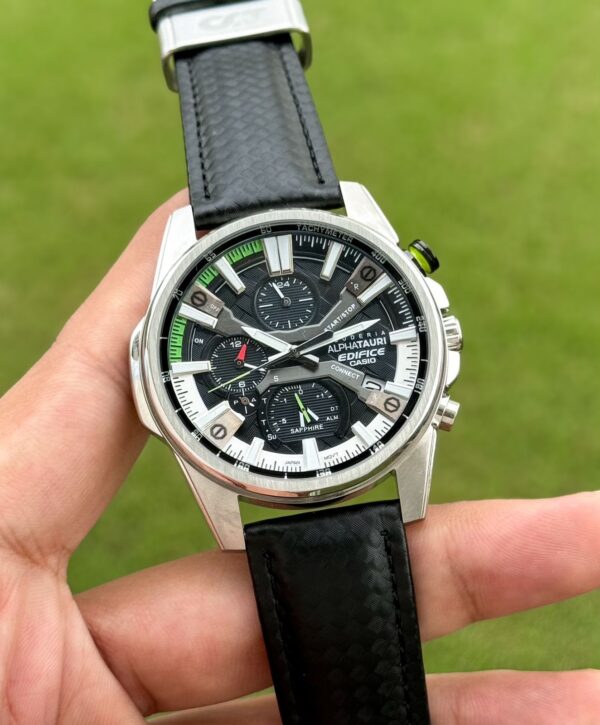 For those who love to hear the engine roaring and tyres squealing.Checkout the Edifice EQB-1200AT.❣❣ - Image 2