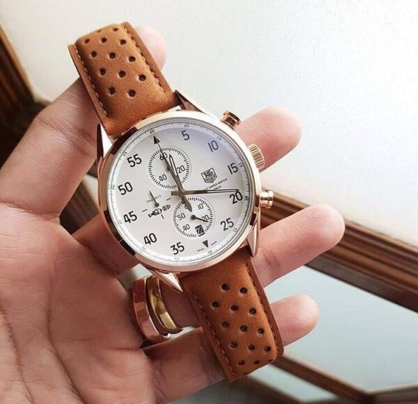 Tag Space 1887 Original Colours Shades Available With Premium Quality, Our classic timepeice paying tribute to the revolutionary milennium. Checkout the new Tag  Heuer timepiece❣ - Image 2
