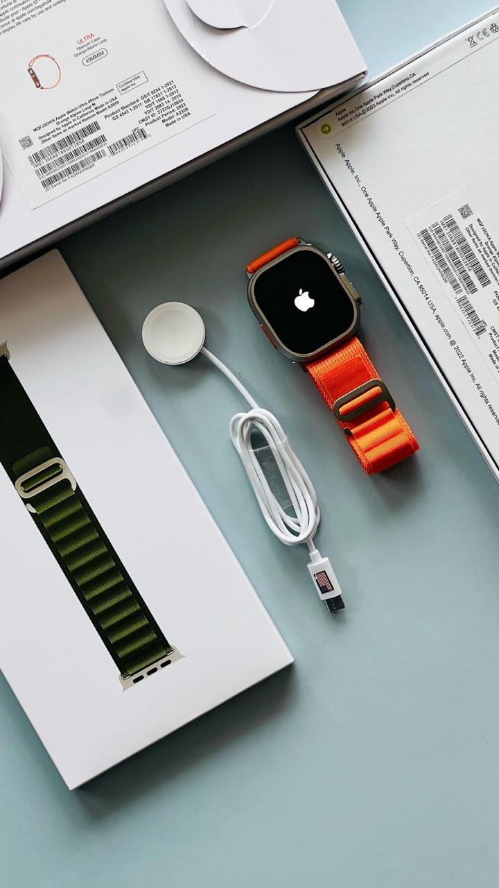 APPLE WATCH ULTRA 2 USA🇺🇲 EDITION GPS🛰️+COMPASS 🧭 1:1 BT CALLING 2025: - Image 3