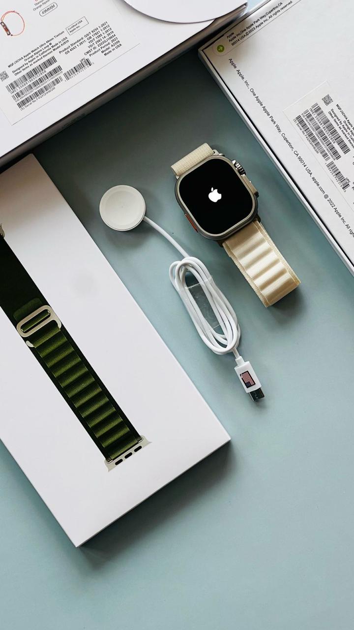 APPLE WATCH ULTRA 2 USA🇺🇲 EDITION GPS🛰️+COMPASS 🧭 1:1 BT CALLING 2025: - Image 3