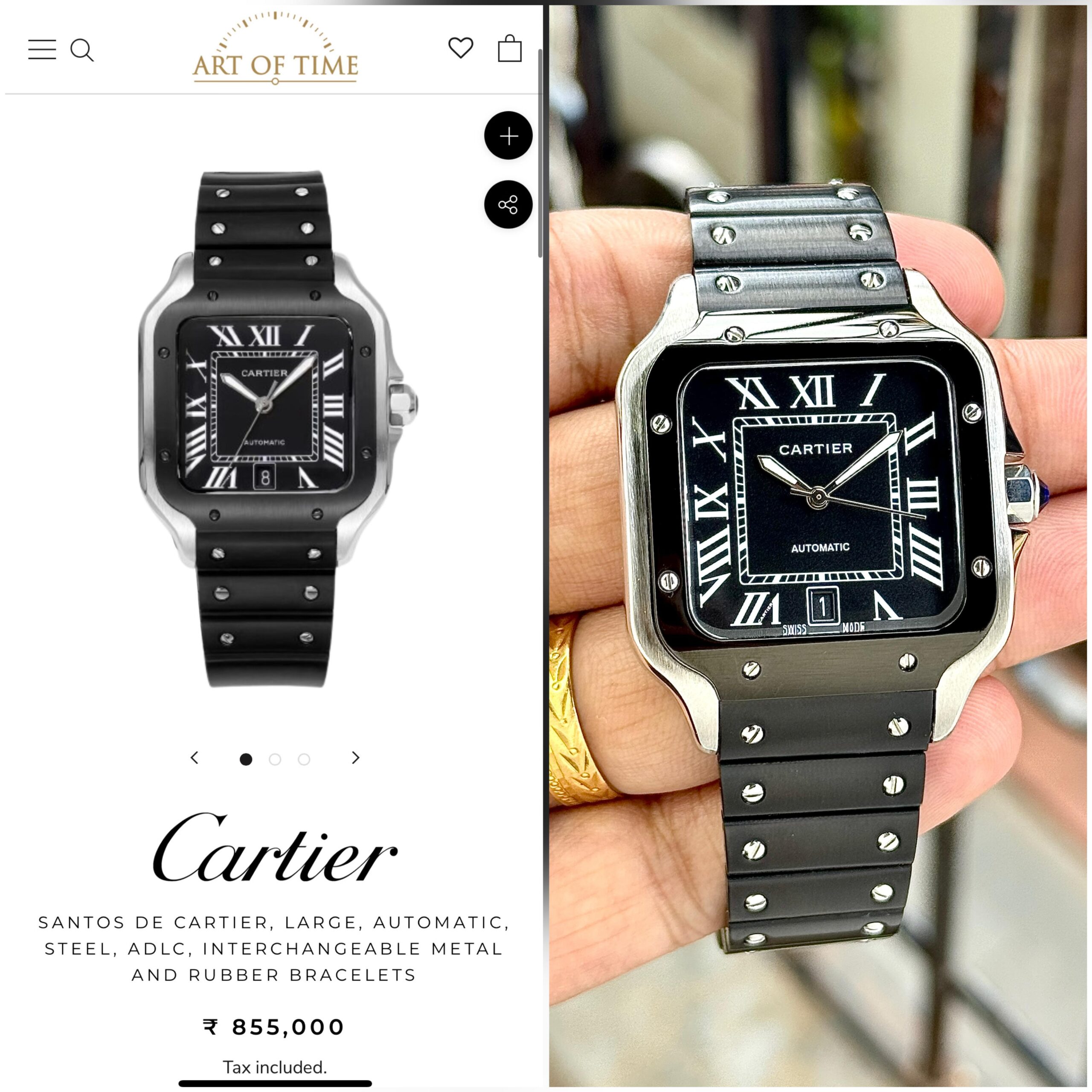SANTOS DE CARTIER – ICONIC DESIGN, MODERN EDGE ✅