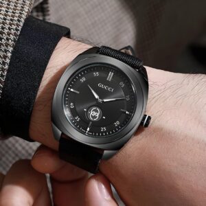 ✨ Gucci YA142330 – Interlocking ✨  A timeless symbol of luxury, this Gucci Interlocking captures elegance with its iconic craftsmanship, making every glance at your wrist a true statement of sophistication. ⌚