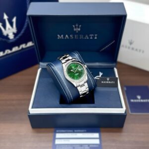 A symbol of power and elegance — this Maserati watch turns every moment into a statement of class & is designed for those who value precision, performance, and unmistakable Italian style.” ⌚