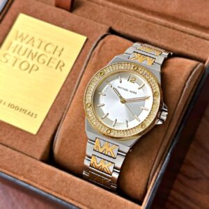 “The Michael Kors Lennox MK7338 is a true style statement — a perfect fusion of two-tone elegance, sparkling pave glamour, and timeless sophistication for every occasion.”